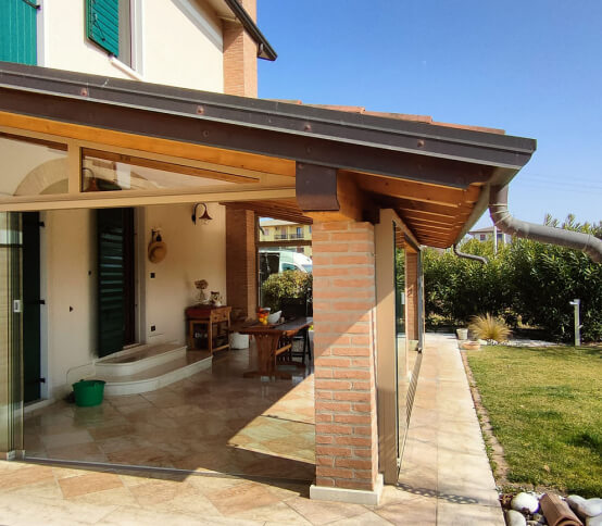 Vetrate per verande | ambrosi metal creations