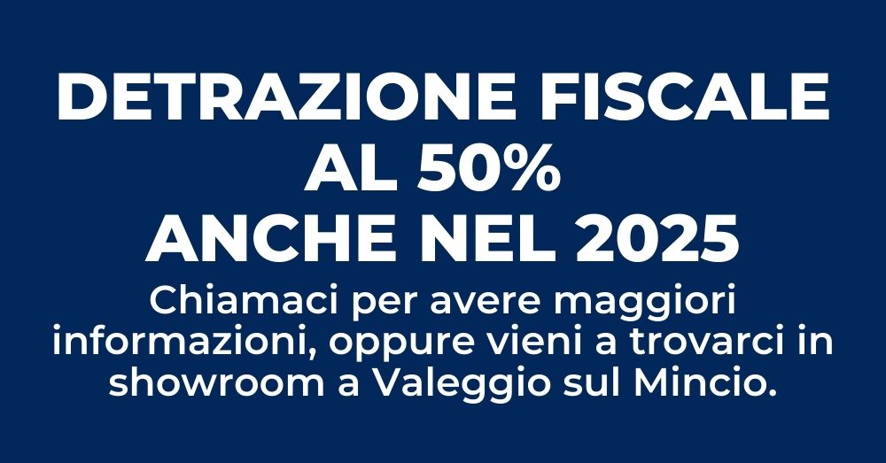 Detrazione fiscale al 50% anche per il 2025 | ambrosi metal creations